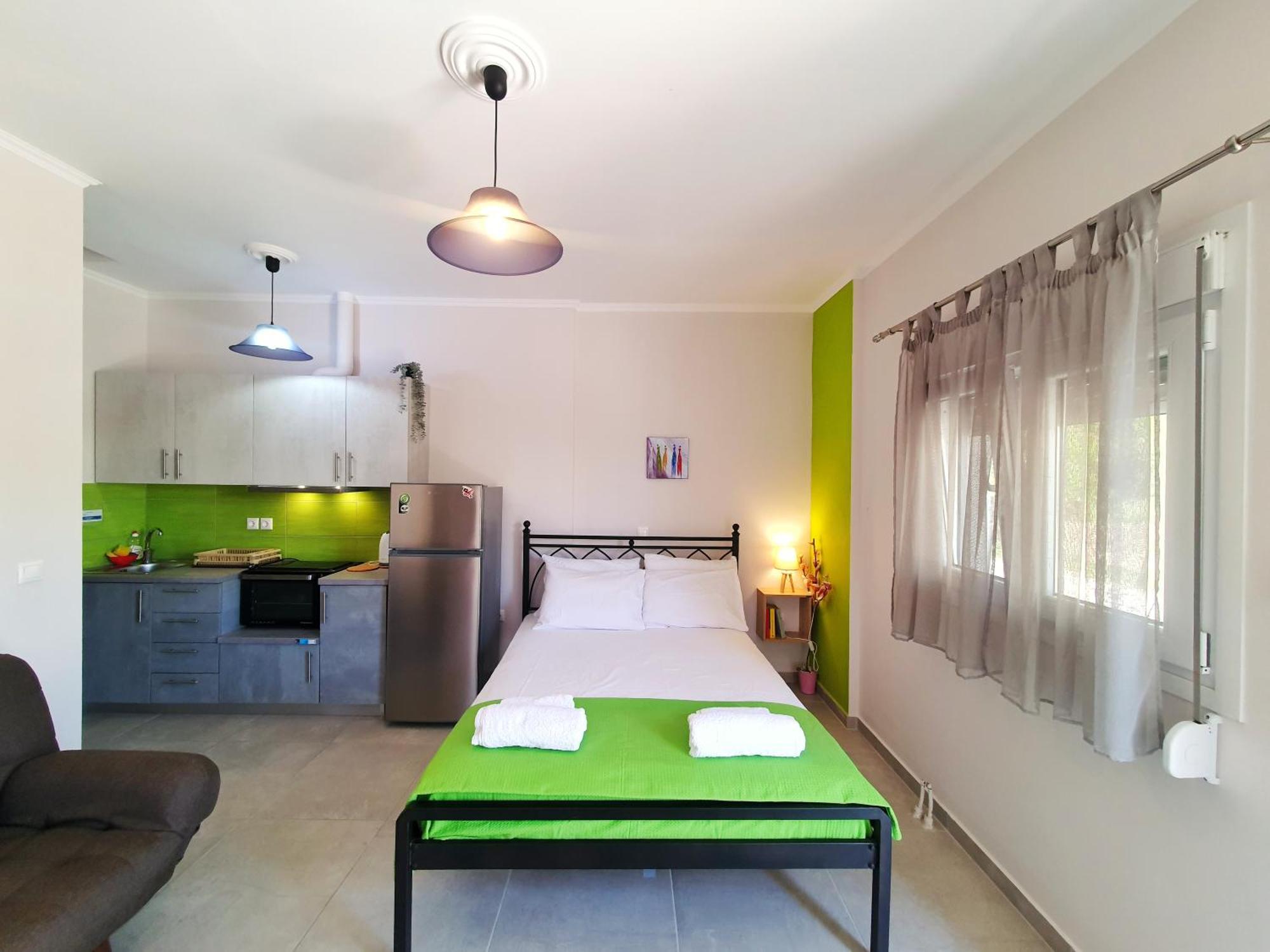 Green Studio Nidri Dış mekan fotoğraf